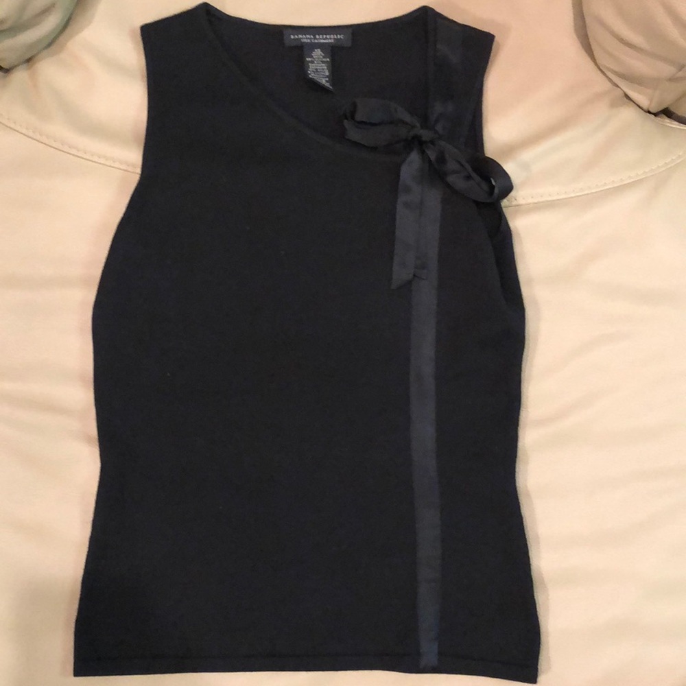 Silk cashmere banana republic shirt size XS